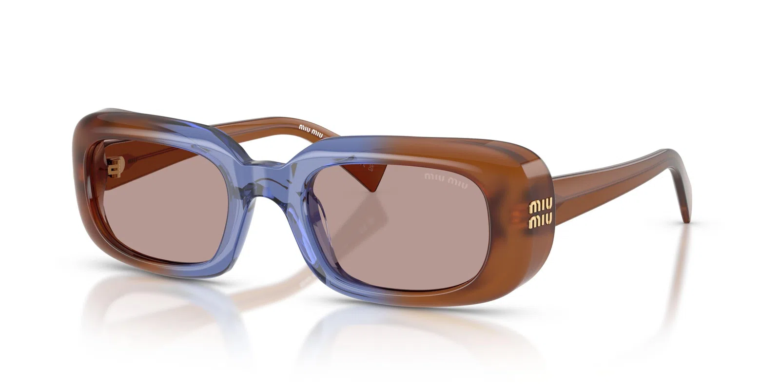 Miu B13S Sunglasses - Opal Milk/grey/opal Milk - view 8